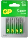 Батарейка GP Super Alkaline АА LR6 4шт 15А-BC4