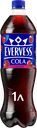 Напиток EVERVESS Cola Cherry кола со вкусом вишни газированный, без сахара, 1л
