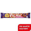 Батончик ПИКНИК Шоколадный с грецкими орехами, 52г