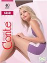 Колготки женские КОНТЕ, Соло, 40 ден, черные, 2 