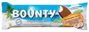 Мороженое Bounty молочное с мякотью кокоса и кокосовым молоком в глазури 6%, 60г