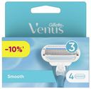 Кассеты Venus Smooth для станка с тройными лезвиями 4 шт