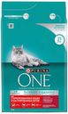 Сухой корм для стерилизованных кошек и кастрированных котов Purina ONE говядина, 3 кг