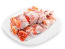 ШАШЛЫК ИЗ ЛОСОСЯ, полуфабрикат из замороженного сырья (СП ГМ), 1кг