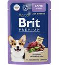 Корм для собак Brit Premium Ягненок в сосусе, 850 г