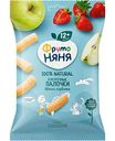 Палочки кукурузные ФрутоНяня Яблоко-клубника с 12 месяцев, 20г