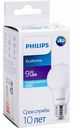 Лампа светодиодная Philips Ecohome E27 6500К холодный свет, груша, 9 Вт