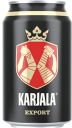 Пиво светлое фильтрованное, 5,2%, Karjala, 0,33 л, Финляндия