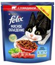 Сухой корм Felix Мясное объеденье для кошек с говядиной 600 г