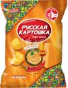 Чипсы картофельные РУССКАЯ КАРТОШКА со вкусом сыра начо, 105г