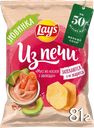 Чипсы картофельные LAY'S Из печи, со вкусом мусс из лосося с авокадо, 81г