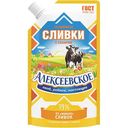 Сливки сгущённые Алексеевские с сахаром 19%, 270 г