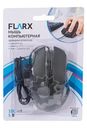 Мышь компьютерная проводная оптическая, FLARX, 120 см, в ассортименте