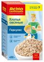 Хлопья овсяные Ясно солнышко Геркулес ГОСТ 450г