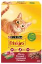 Сухой корм для кошек Friskies с мясом курицей и полезными овощами, 400 г