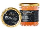 Икра горбуши зернистая солёная Маркет Collection, 160г