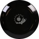 Тарелка десертная HOMECLUB Diva Black 19см, стекло, Арт. BNMP75T