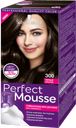Стойкая краска-мусс Perfect Mousse, тон 300, черный каштан, 35 мл