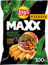 Чипсы картофельные LAY'S Махх Двойной гамбургер, 100г