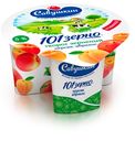 Творог «Савушкин» 101 зерно+сливки Персик-абрикос 5%, 130г 
