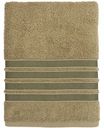 Полотенце махровое Cleanelly Basic Форэста, цвет: оливковый, 70×130 см