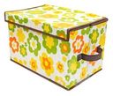 Коробка складная с крышкой, Home Time, 38х25х25 см, в ассортименте