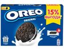 Печенье Oreo с какао и начинкой ваниль, 228г