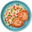 Оладьи из курицы с рисом и овощами Перекрёсток Select, 250г