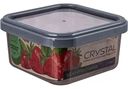 Банка для сыпучих продуктов Полимербыт Crystal, 400мл