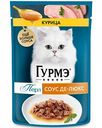 Корм для взрослых кошек Гурмэ Перл Курица Соус де-люкс, 75 г