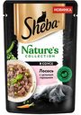 Влажный корм для кошек Sheba Nature's Collection Лосось с цельным горошком в соусе, 75 г