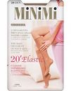 Гольфы женские MiNiMi Elastic цвет: daino/загар, 20 den, 2 пары