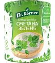 Хлебцы Dr.Korner Рисовые со сметаной и зеленью хрустящие 80г
