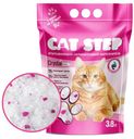 Наполнитель для кошачьего туалета Cat Step Crystal Pink силикагелевый