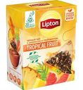 Чай Lipton Tropical Fruit черный с ананасом и грейпфрутом 20пак