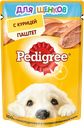 Корм для щенков PEDIGREE® паштет с курицей, 80г