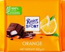 Шоколад темный RITTER SPORT с помадной начинкой, 100г