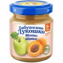 Пюре фруктовое Бабушкино Лукошко яблоко, абрикос, 100 г