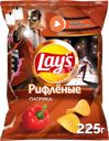 Чипсы картофельные LAY'S Рифленые Паприка, 225г