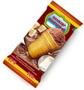 Мороженое пломбир шоколадный в вафельном стаканчике, Вологодский пломбир, 100 г