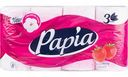 Туалетная бумага Papia Strawberry Dream 3 слоя, 8 рулонов