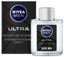 Лосьон Nivea Men Ultra после бритья с антибактериальным эффектом мужской 100 мл