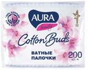 Ватные палочки Aura, 200 шт