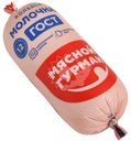 Колбаса Мясной гурман Молочная вареная 400г