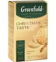 Чай черный Greenfield Christmas taste с ароматом апельсина и лайма байховый крупный лист 85г