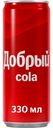 Газированный напиток Добрый Cola 330 мл