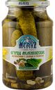 Огурцы маринованные МеленЪ Меленковские с зеленью и чесноком, 900 г