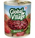 Фасоль красная Global Village в томатном соусе 425мл