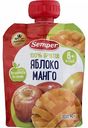 Пюре Semper Яблоко-манго 6+ месяцев, 90 г