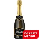 Вино игристое СОВЕТСКОЕ ШАМПАНСКОЕ бел п/сл 0,75л (Россия):6